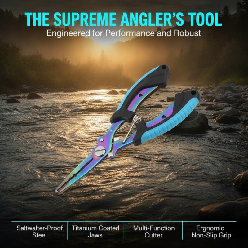 Fishing Equipment Cheap - 1 قطعة، كماشة متعددة الاستخدامات للصيد،