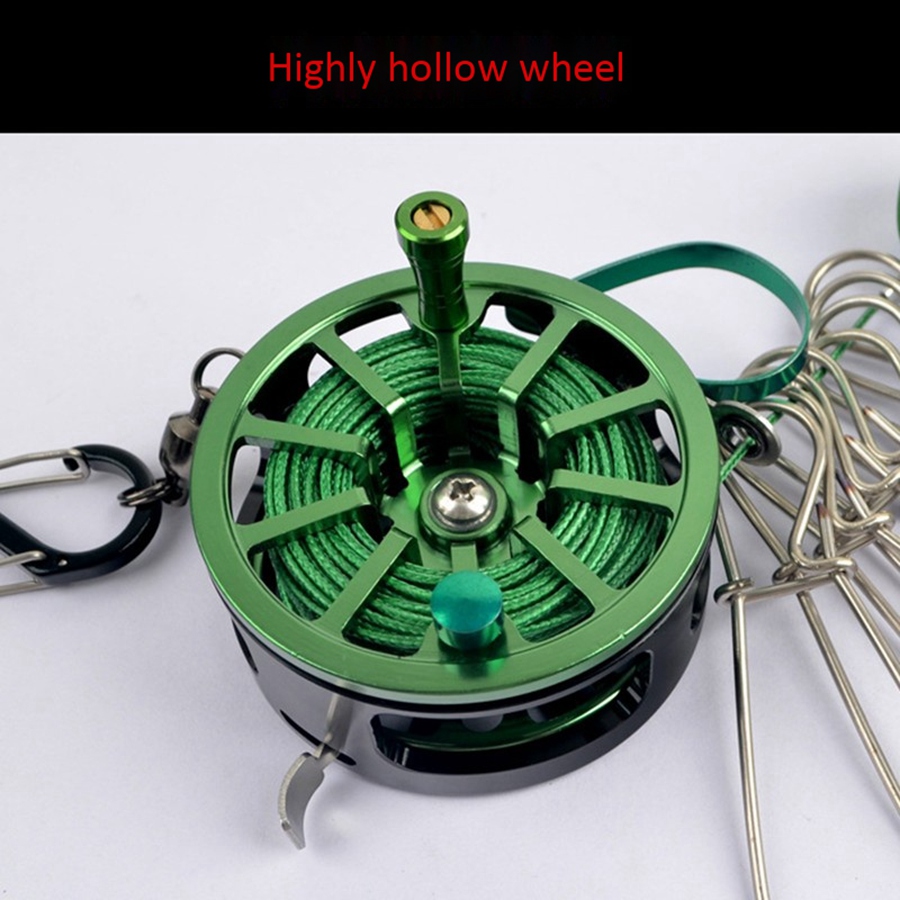 الصيد سترينجر الفولاذ المقاوم  - مراجعة Fishing Equipment Cheap وسعره