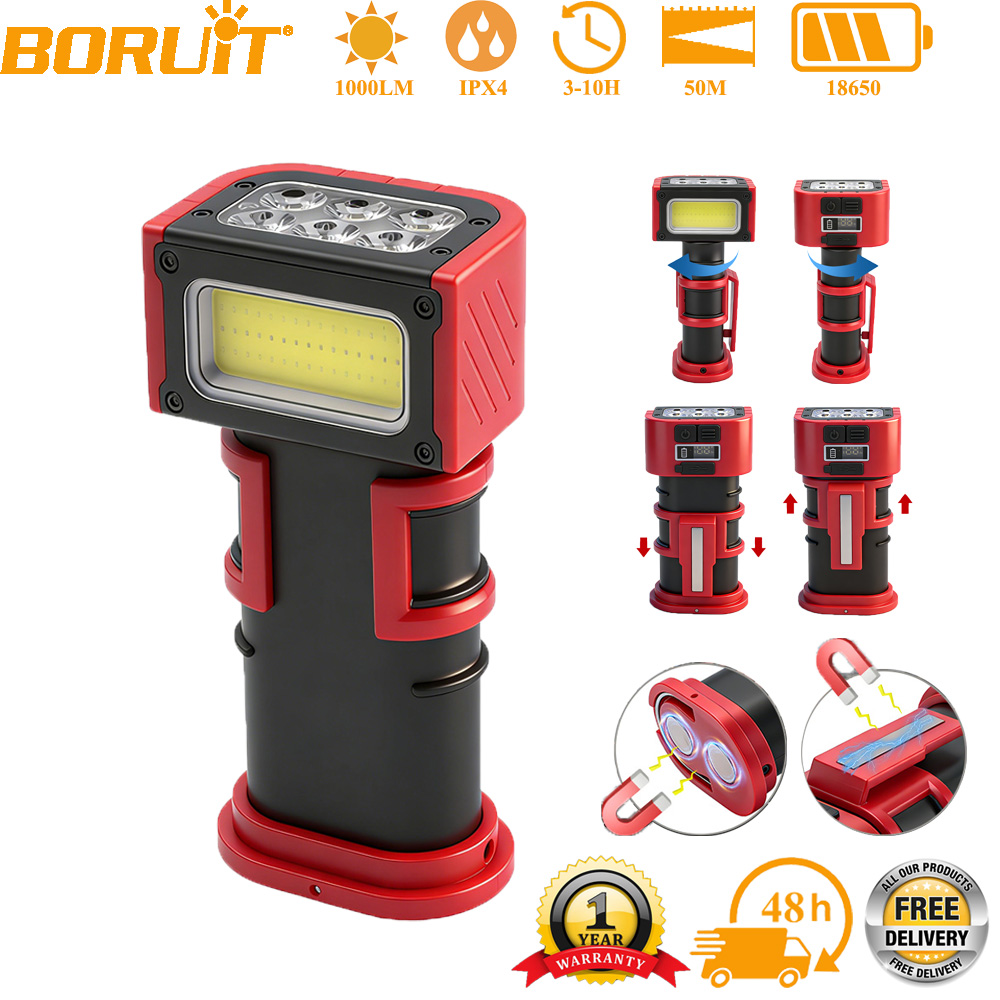 مصباح عمل LED من BORUiT بقوة 1 - مراجعة Fishing Equipment Carp وسعره
