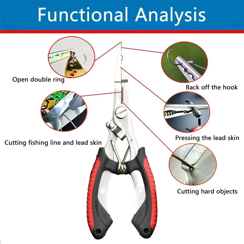 كماشة صيد من الفولاذ المقاوم ل - مراجعة Fishing Equipment Price وسعره
